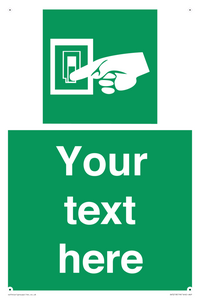 Custom Light Switch Sign